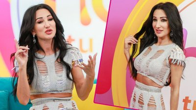 Steczkowska w mocnych prześwitach. Nie pozostawiła wiele do wyobraźni!