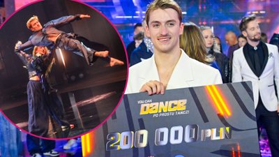 Wygrał 200 tysięcy w ,,You Can Dance”. Nie zgadniecie na co przeznaczy wygraną…