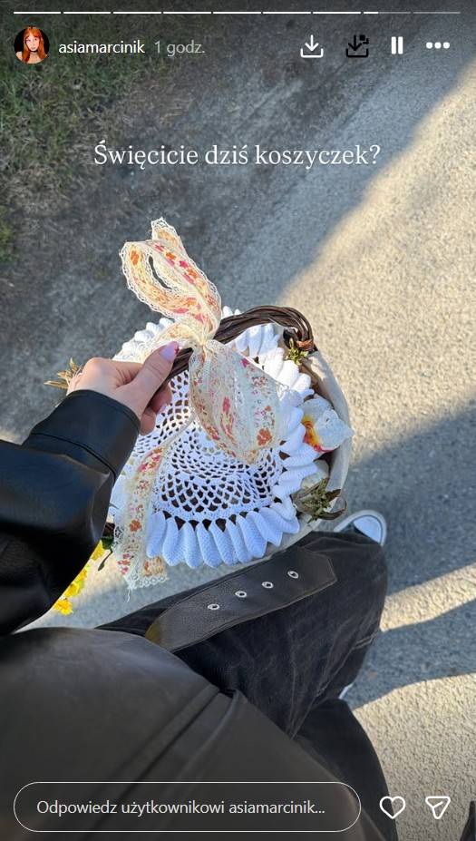 Koszyczki gwiazd, fot. Instagram