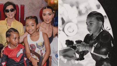 Kim Kardashian urządziła 6. urodziny Psalma. Był przepych i… maszyny do grania!