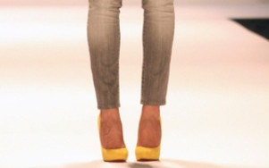 Heidi Klum z wąsami