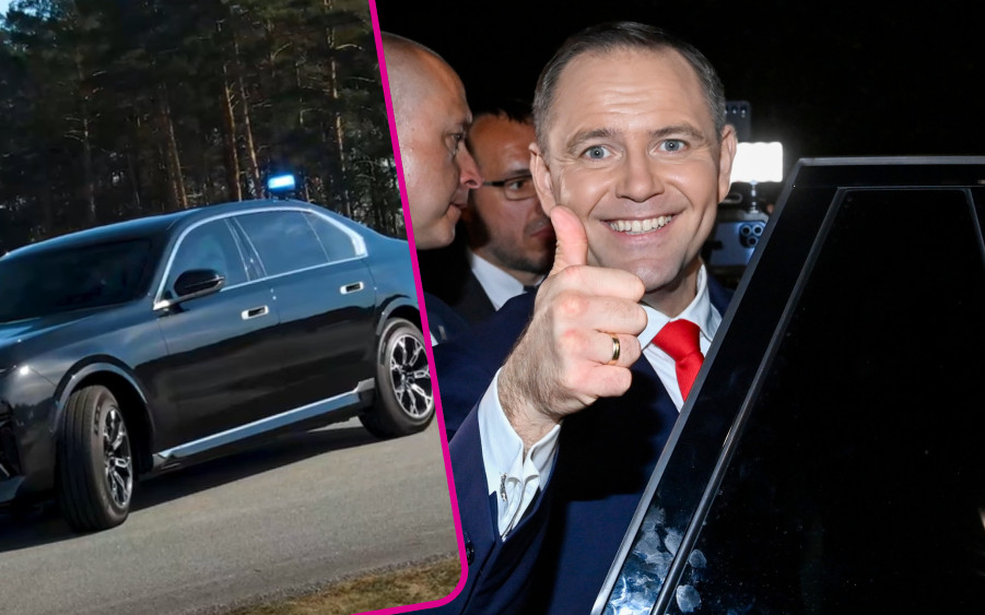 Karol Nawrocki jeździ furą za miliony! Przez 5 lat jednak nie będzie mógł wsiąść za kierownicę (WIDEO)