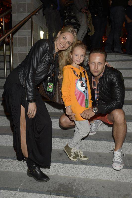 Magda Modra z mężem i córką, fot. KAPiF