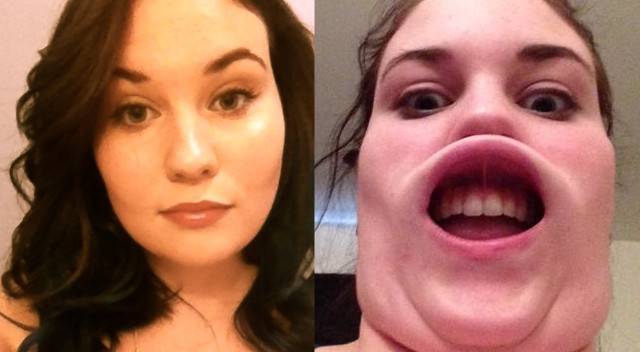 Ładne osoby robią PASKUDNE miny