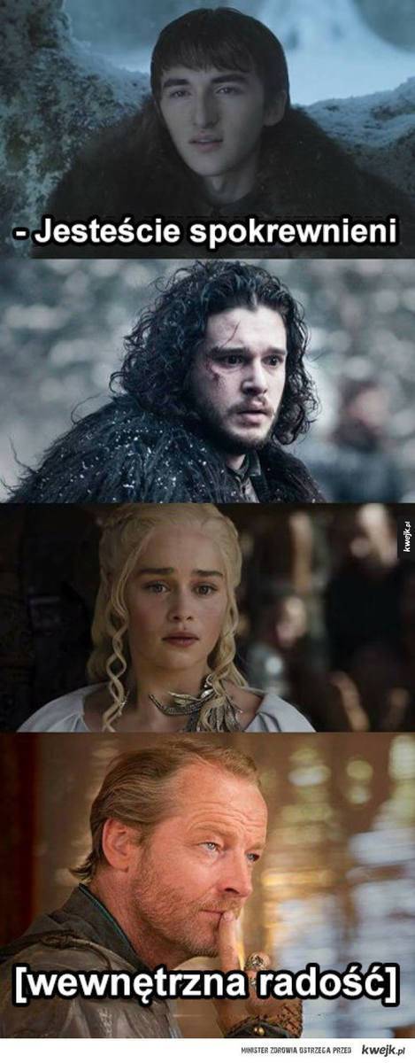 Najlepsze MEMY Gry o Tron. Padniesz ze śmiechu!