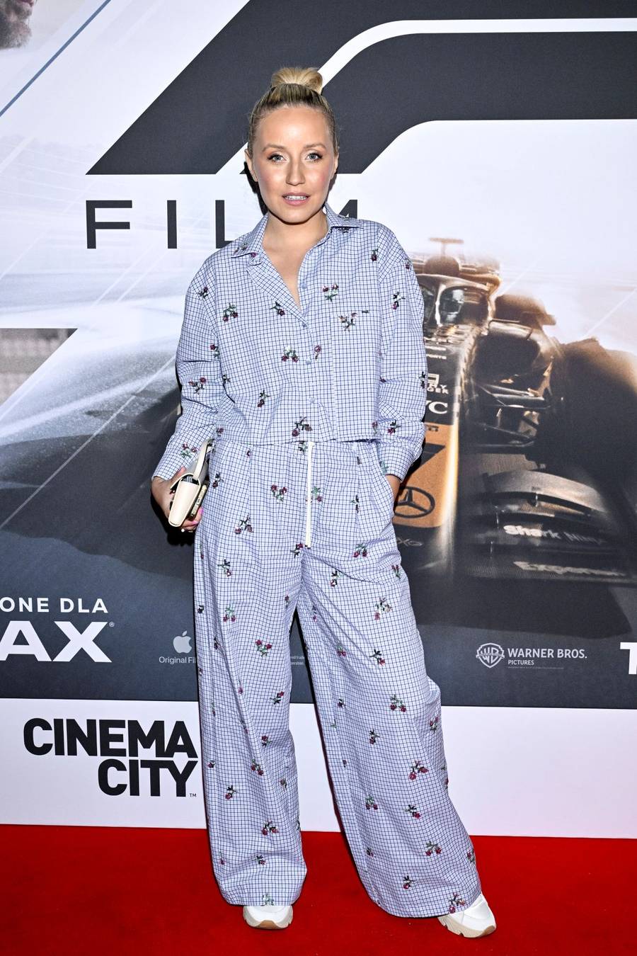 Gwiazdy na polskiej premierze filmu “F1”. Anna Czartoryska-Niemczycka z mężem, Michał Koterski, Kalczyńska z synem…