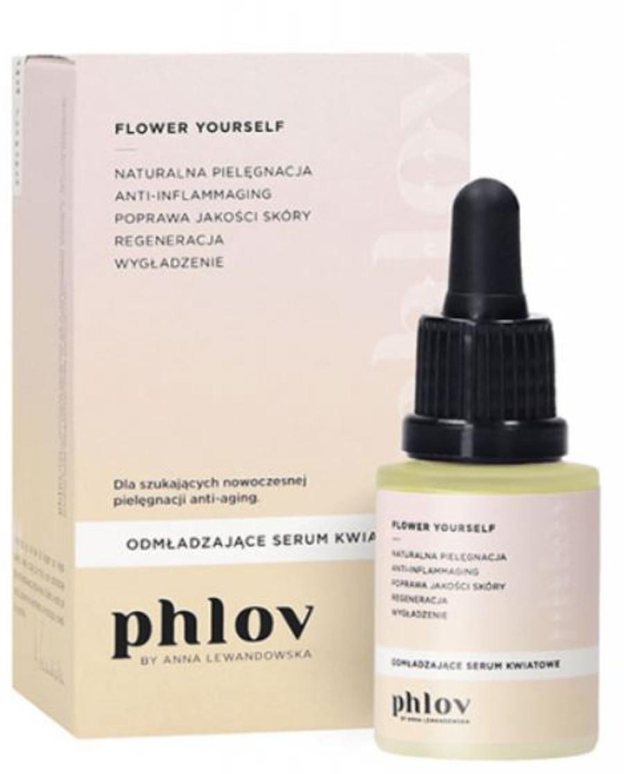 Wieczorna pielęgnacja Anny Lewandowskiej - czego używa? Kwiatowe serum od Anny Lewandowskiej.