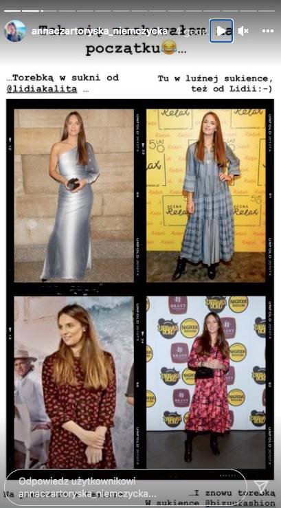 Anna Czartoryska-Niemczycka pokazała, jak ukrywała brzuszek na początku CIĄŻY!