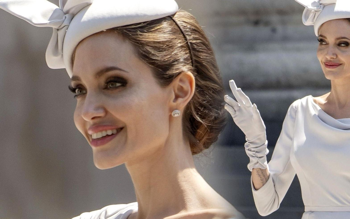 Angelina Jolie niczym KSIĘŻNA na uroczystości w Londynie (ZDJĘCIA)