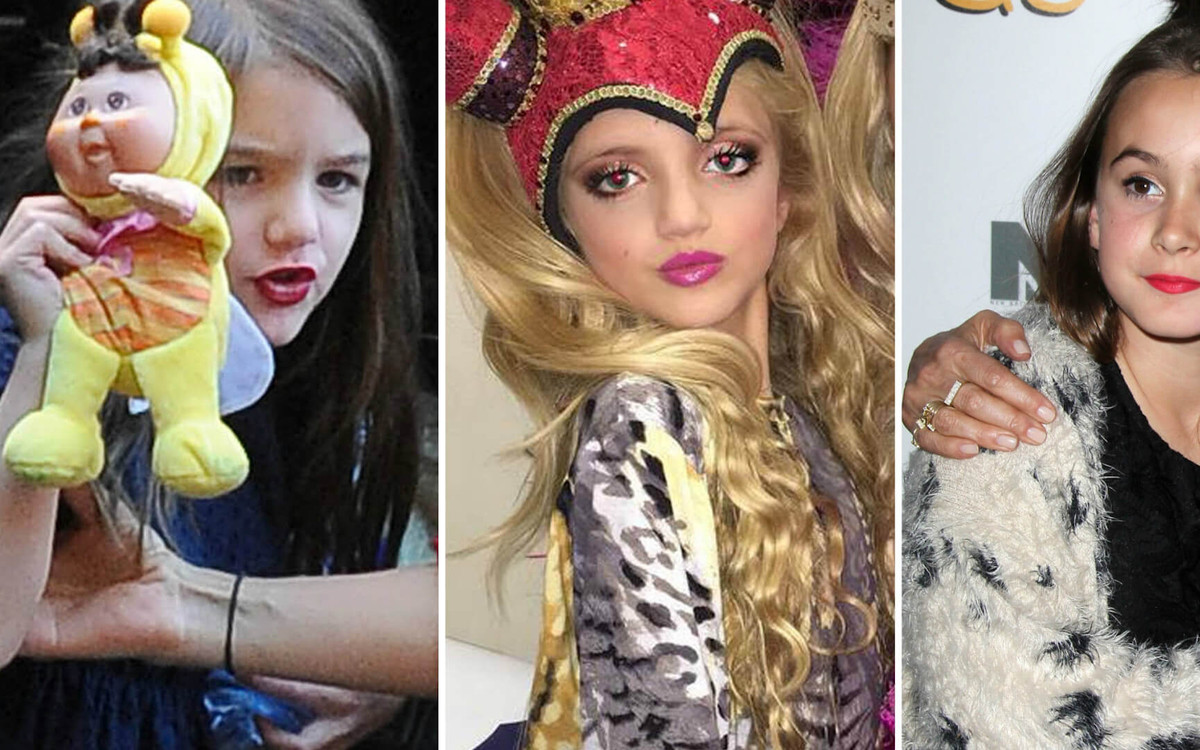 Nie tylko Siwiec pozwala córce na MAKIJAŻ. One również nie miały nic przeciwko