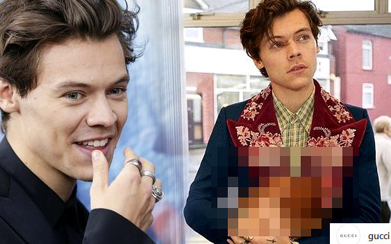 Harry Styles w nowej kampanii Gucci. Nie uwierzycie, z czym pozuje na rękach!