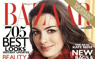 Anne Hathaway w sierpniowym Harper’s Bazaar (FOTO)