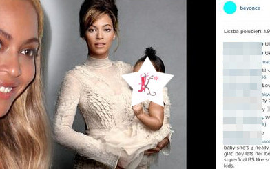 Na tym zdjęciu córka Beyonce wygląda… dziwnie (Instagram)