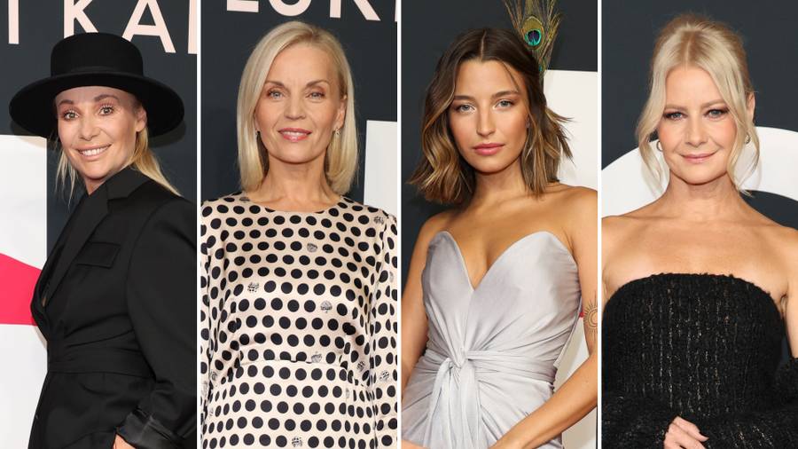 Premiera “Chłopów”: Ewa Kasprzyk z nową fryzurą, Foremniak w groszkach, Julia Wieniawa z odważnym dekoltem