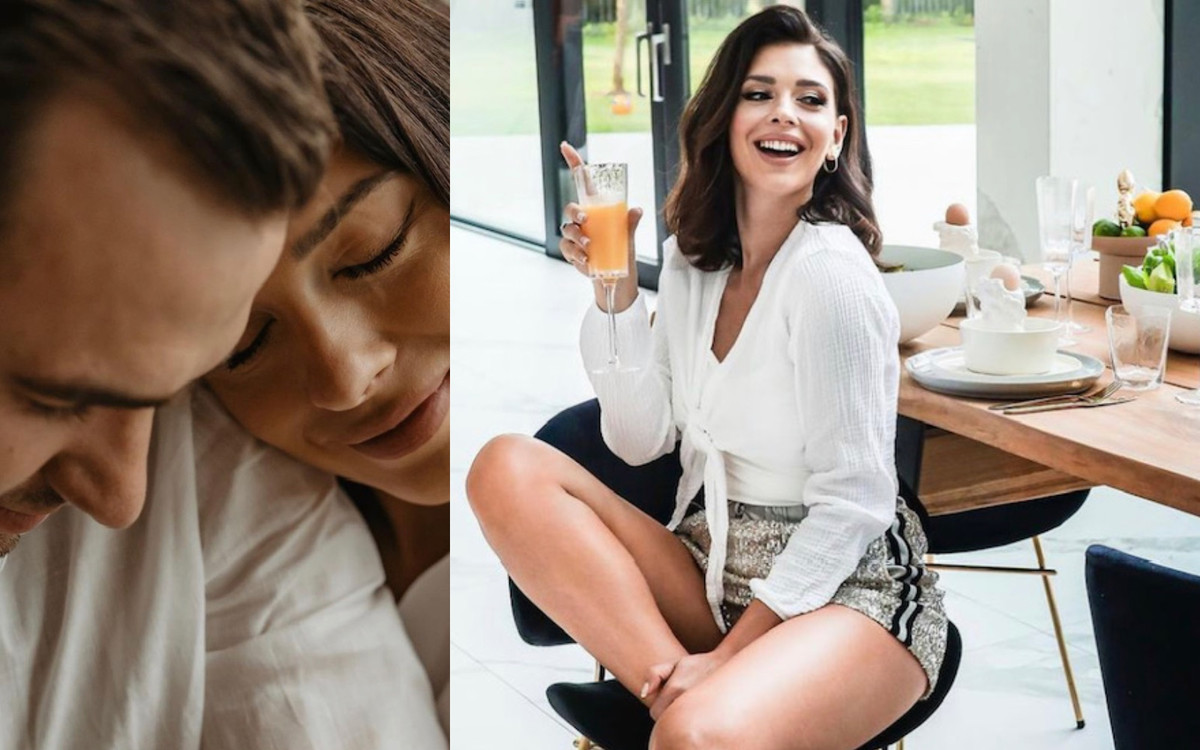 Klaudia Halejcio opublikowała wzruszające zdjęcia z partnerem i córką