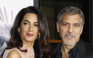 Amal Clooney w swoim żywiole i George w pracy (FOTO)