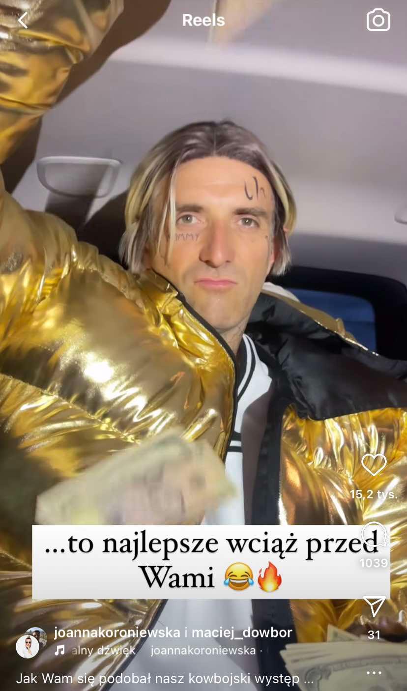 Maciej Dowbor, fot. Instagram. 