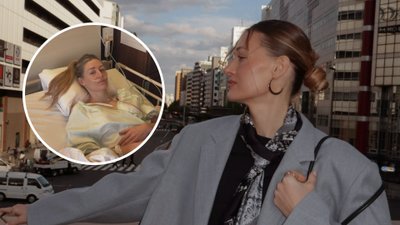 Zdjęcie ze szpitala i przerażenie fanów. Co się dzieje z żoną polskiej gwiazdy?