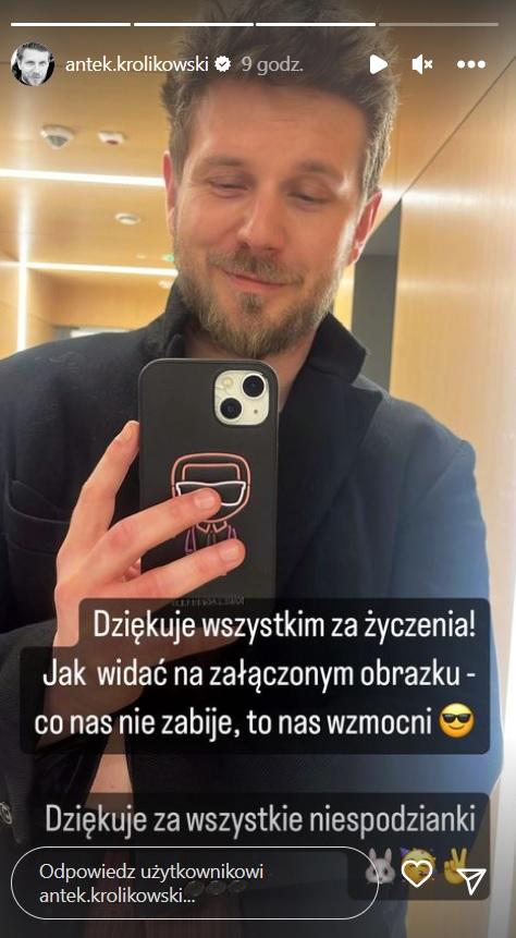 Antoni Królikowski wydał oświadczenie 