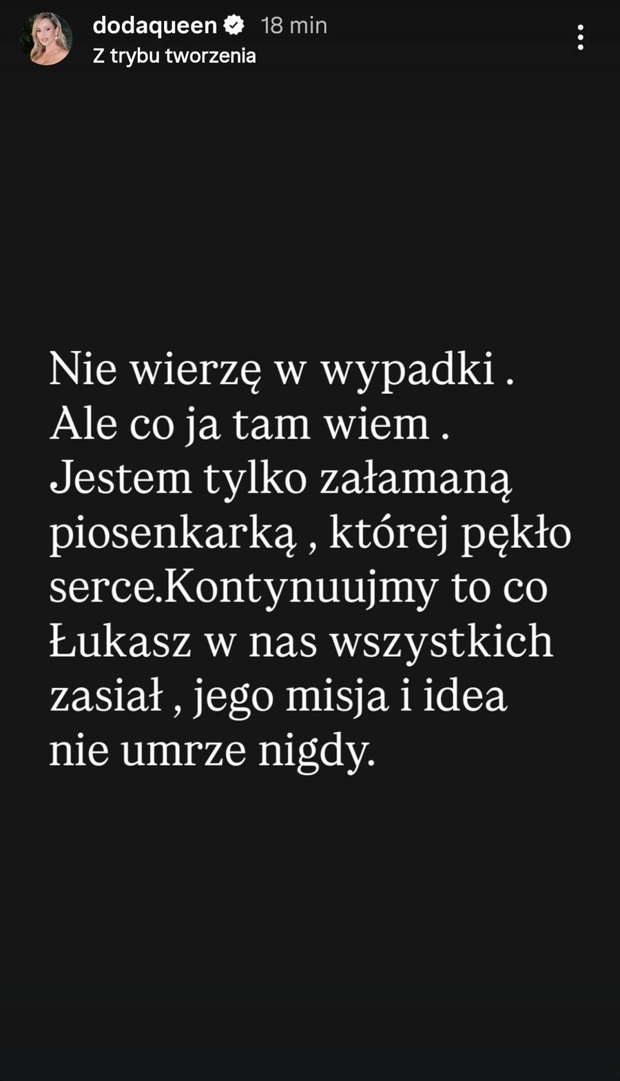 Doda, fot. Instagram