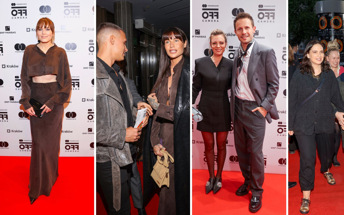 Plejada gwiazd przybyła do Krakowa: Edward Miszczak z żoną Anną Cieślak, Karolina Gilon z ukochanym