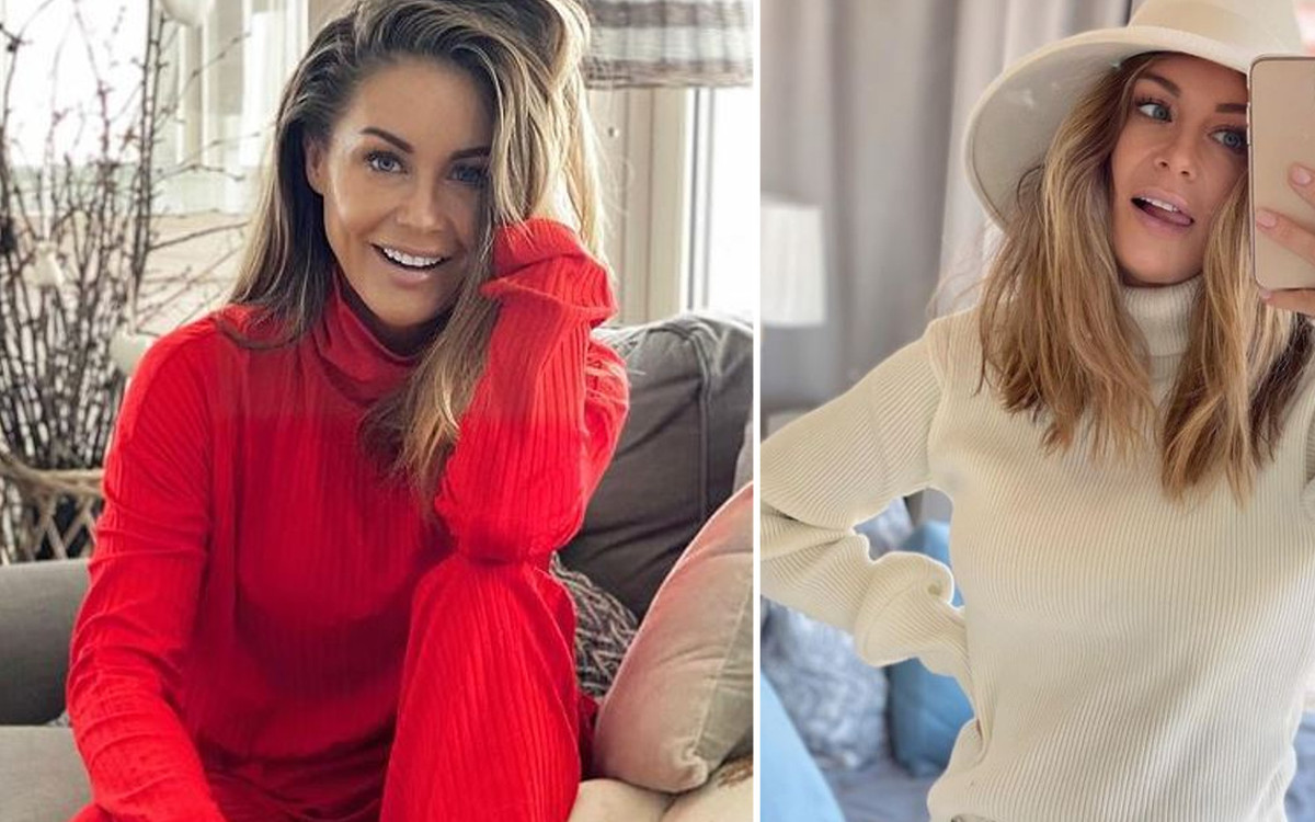 Małgorzata Rozenek chwali się płaskim brzuchem po świętach: “Za mocno wyphotoshopowałaś lewy bok”