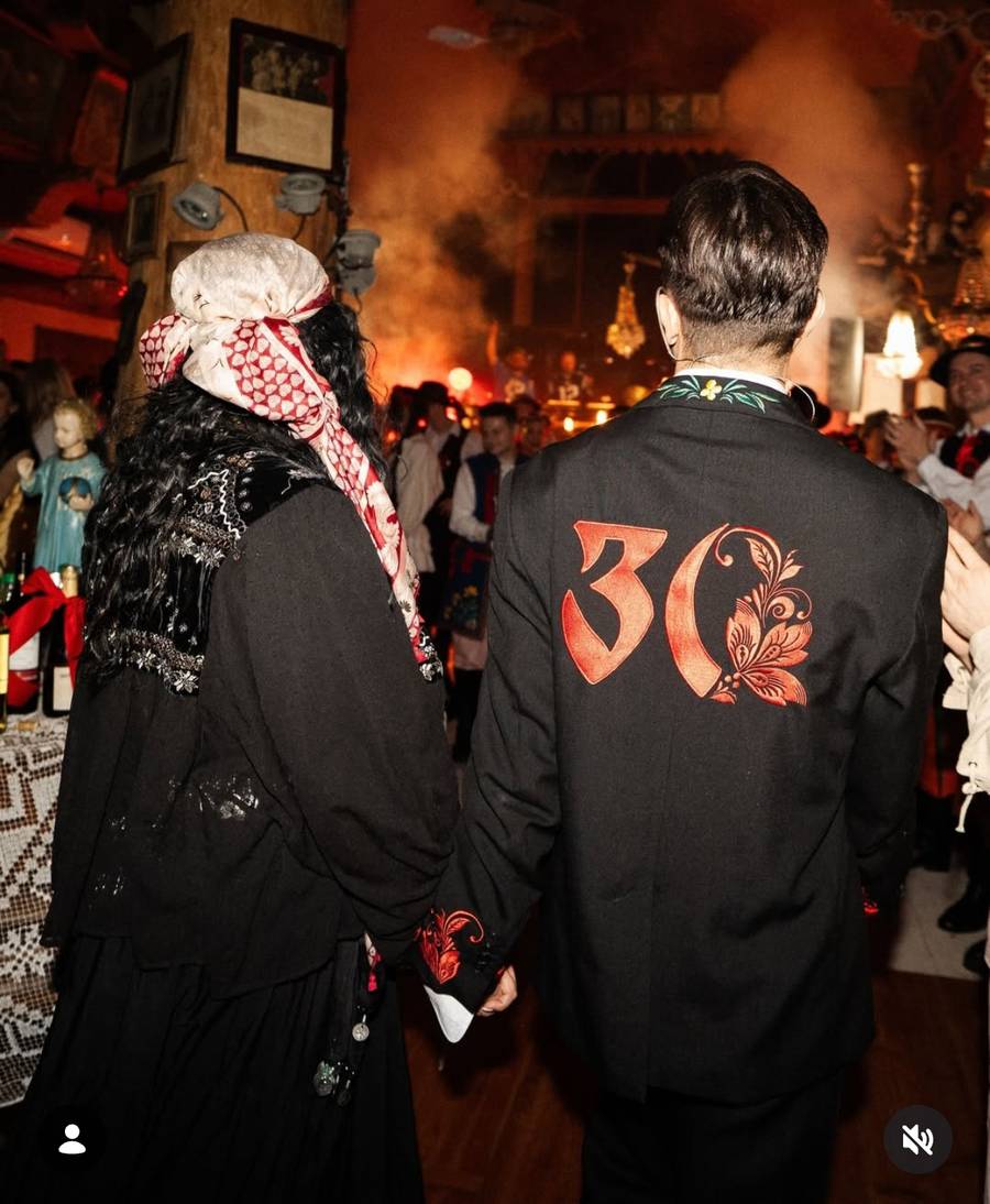 Bal urodzinowy Dawida Kwiatkowskiego, fot. Instagram