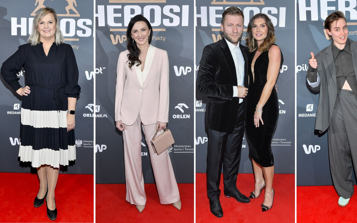 Gwiazdy sportu na czerwonym dywanie! Jakub Błaszczykowski z żoną, Otylia Jędrzejczak, cała w różu Monika Pyrek (FOTO)