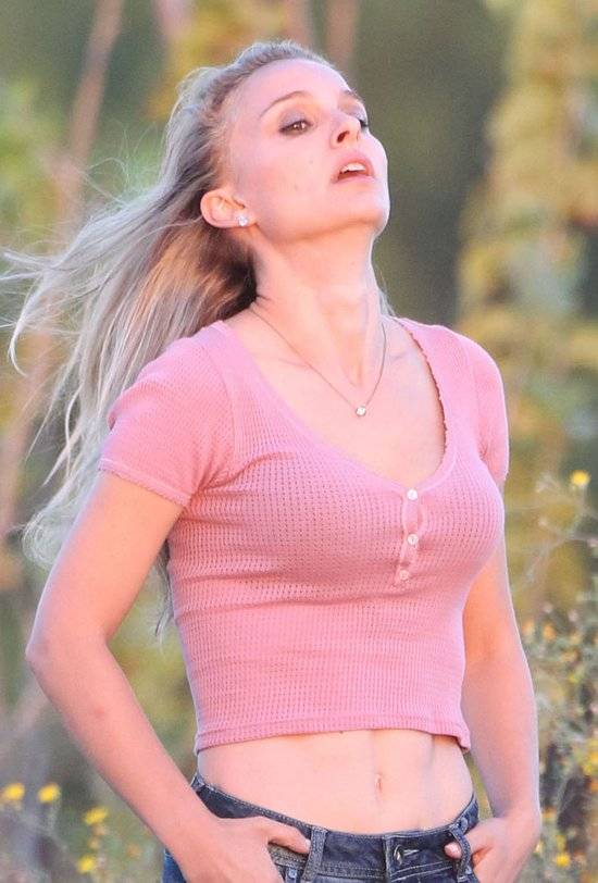 Natalie Portman na planie filmu