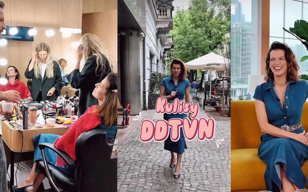 Alżbeta Lenska pokazała kulisy “DDTVN”. To dzieje się poza kamerami śniadaniówki