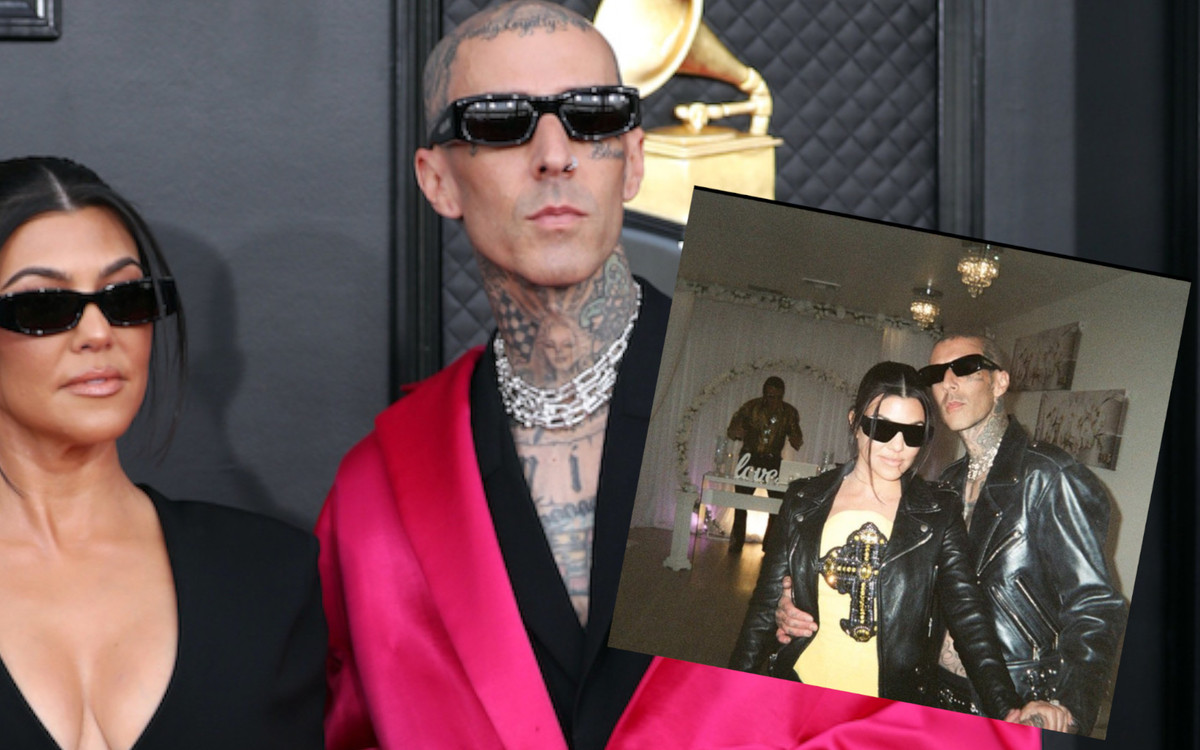 Nie wszyscy z rodziny Kardashian wiedzieli o ślubie Kourtney i Travisa