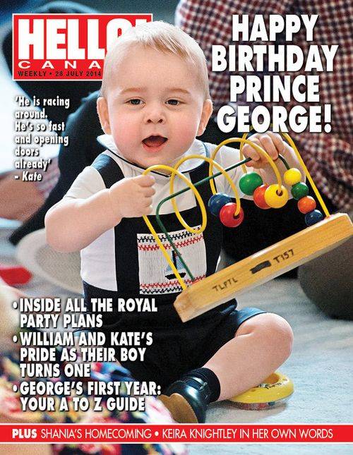 Książę Jerzy skończył roczek