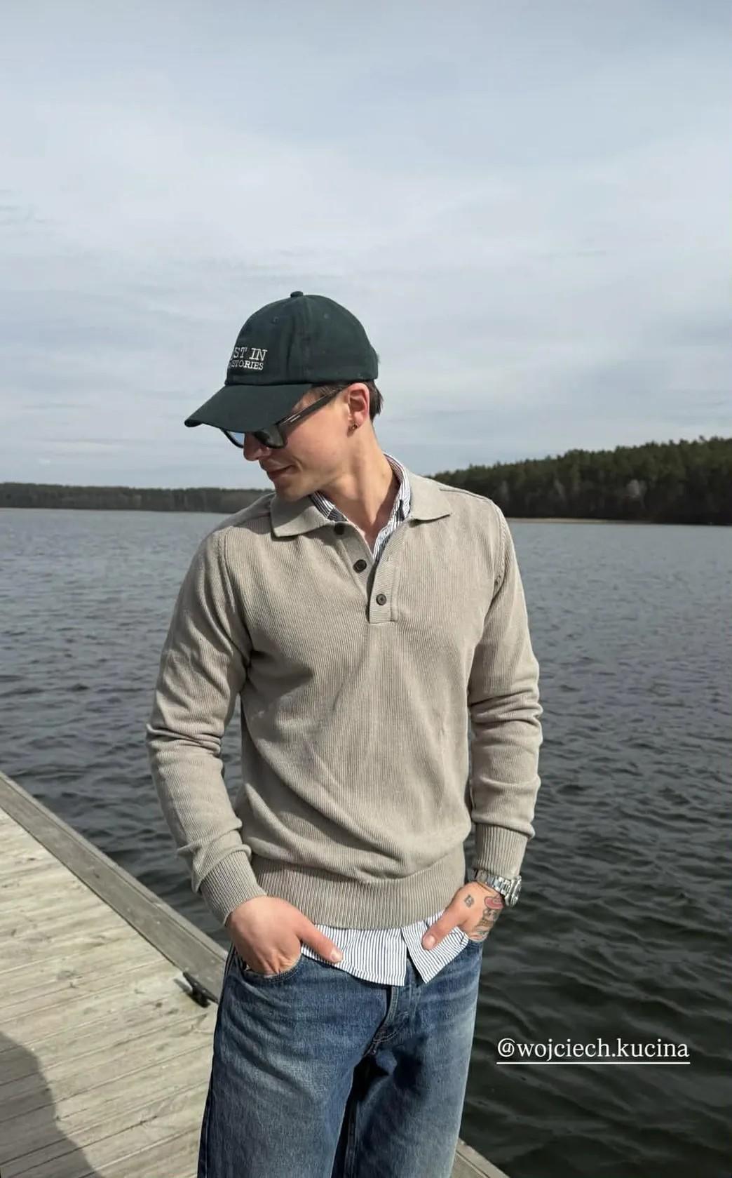 Natsu i Wojciech Kucina na Mazurach, fot. Instagram