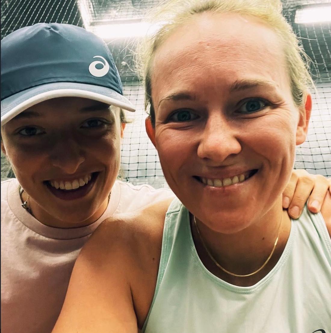 Iga Świątek, Daria Abramowicz, fot. Instagram