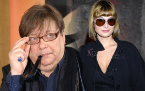 Brodzik z Urbańskim nad morzem