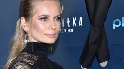 Magdalena Cielecka pokazała KLASĘ na premierze serialu TVN