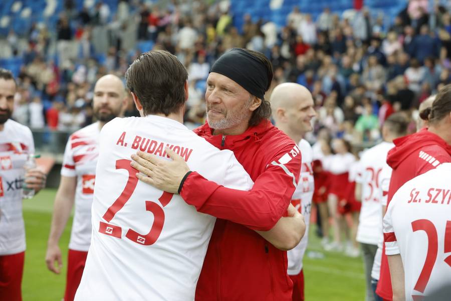 Mecz TVP kontra Artyści dla Fundacji TVP, fot. AKPA