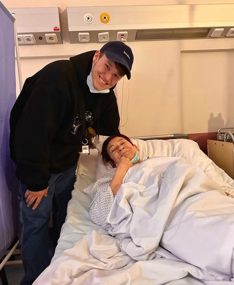 Grażyna Wiśniewska w szpitalu