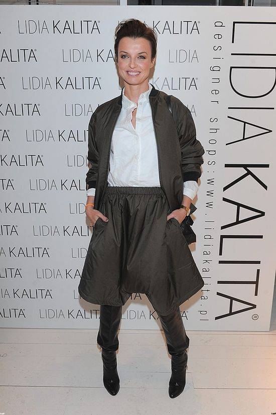 Na otwarciu butiku Lidii Kality