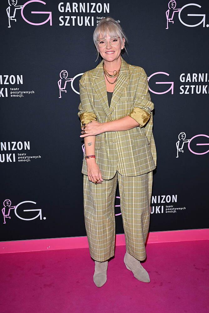 Dorota Szelągowska na premierze "Facet z papieru", fot. KAPiF