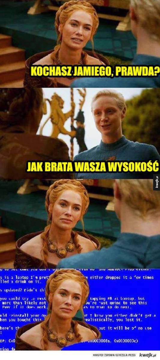 Najlepsze MEMY Gry o Tron. Padniesz ze śmiechu!