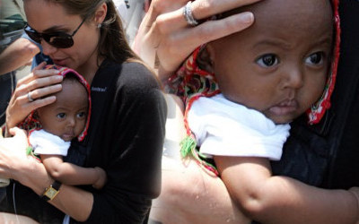 Angelina Jolie 11 lat temu, gdy zaadoptowała Zaharę (FOTO)
