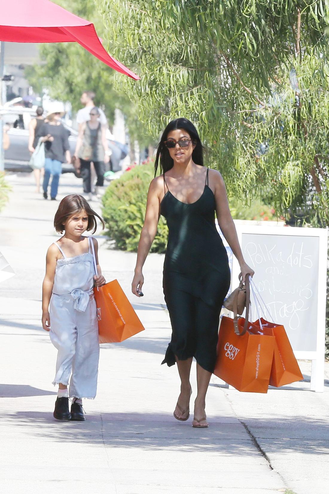 Kourtney Kardashian z córką