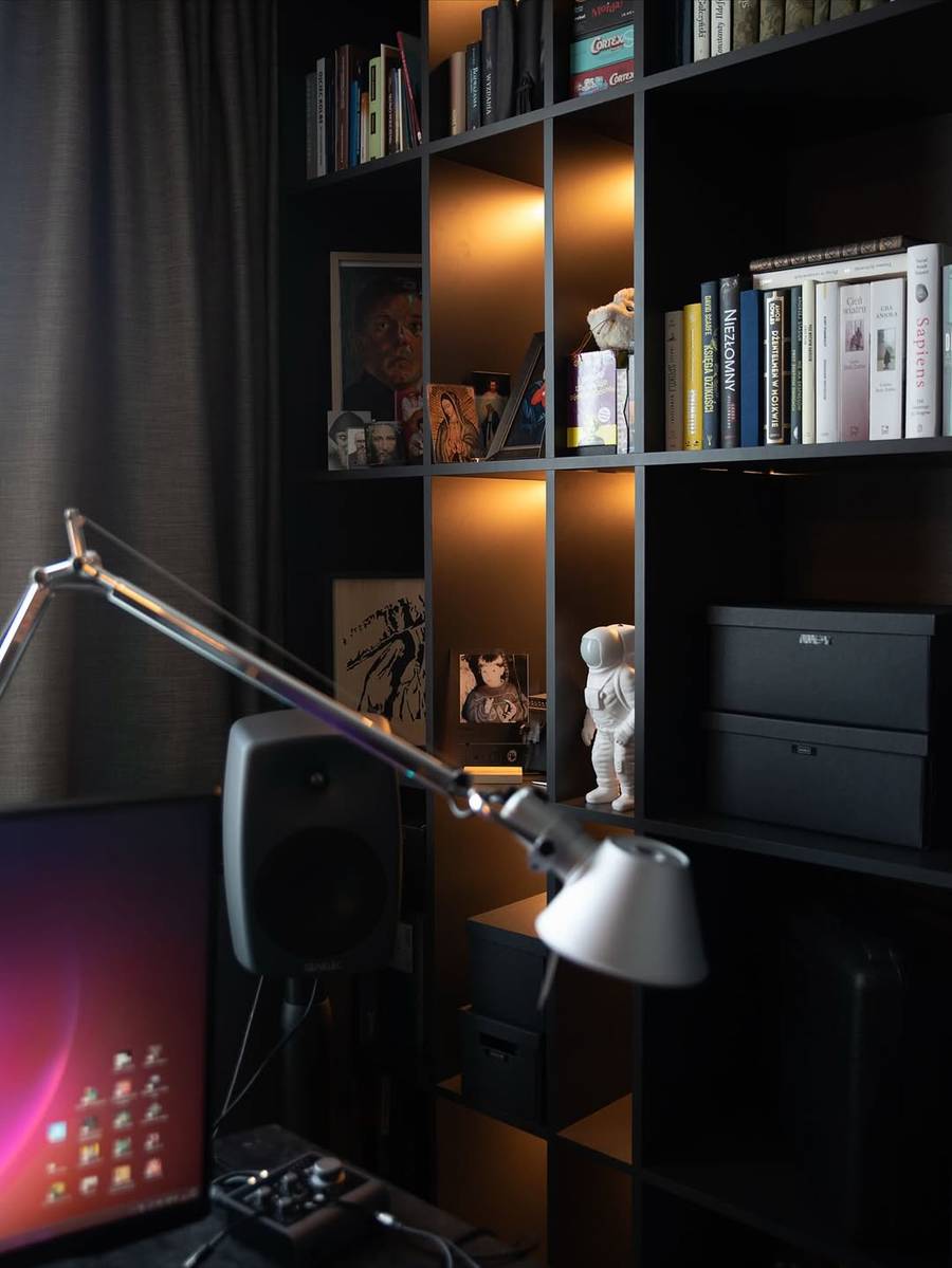 Mieszkanie Sebastiana Fabijańskiego, fot. Joanna Malejko