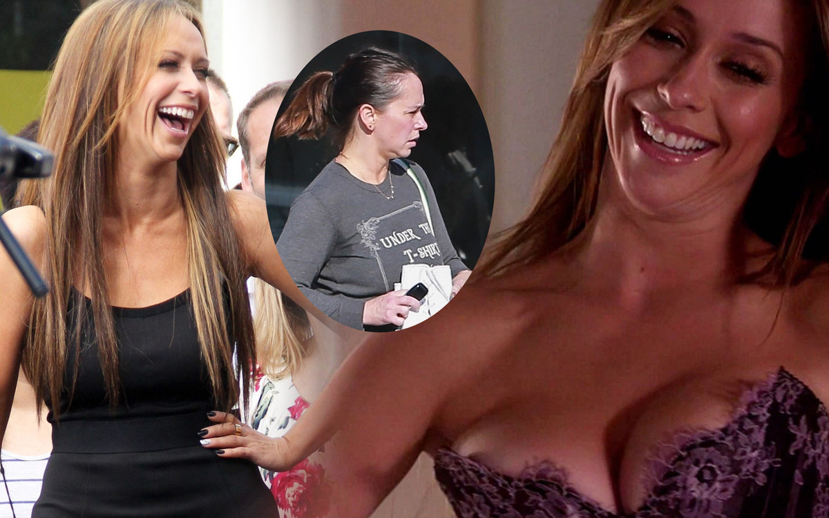 SZOK! Jennifer Love Hewitt w dresie i bez makijażu