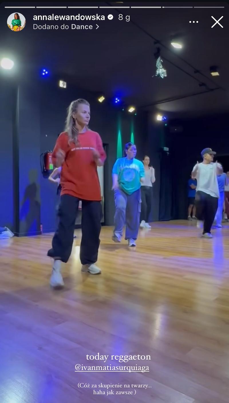 Nowy taniec Ani Lewandowskiej
