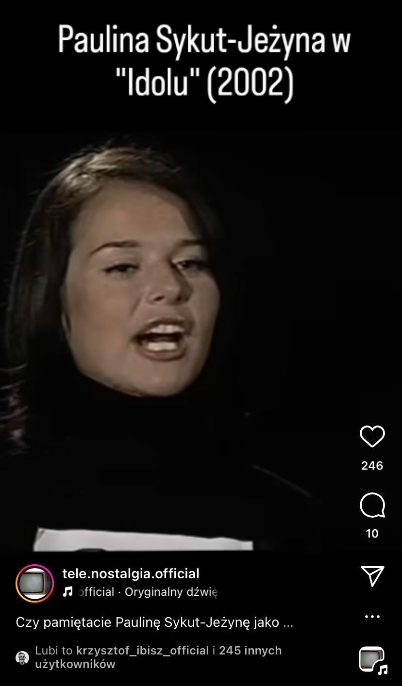 Paulina Sykut-Jeżyna, fot. Instagram. 