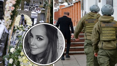 Pogrzeb Eweliny Ślotały. Na pogrzebie mama z wnukiem, a także zaskakująca osobowość