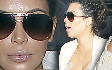 Bardzo zły dzień Kim Kardashian (FOTO)