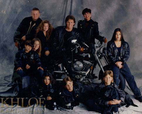 Świąteczne kartki Kardashianów
